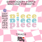 Triad3 Font Machine Format