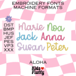 Aloha Font Machine Format