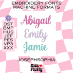 Josephsophia Font Machine Format