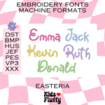 Easteria Font Machine Format