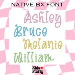 Child Dream Native BX Font