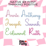 Thinking Positive Native BX Font