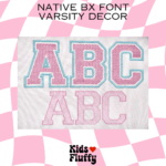 Varsity Decor Native BX Font