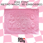 ESA - Retro Magic 3D Embossed for Wilcom