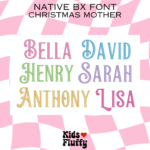 Christmas Mother Native BX Font