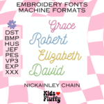 Nickainley Font Machine Format