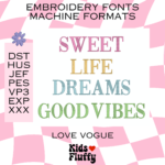 Love Vogue Font Machine Format