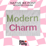 Modern Charm Native BX Font