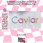Caviar Font Machine Formats