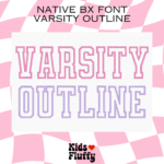 Varsity Outline Native BX Font