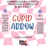 Cupid Arrow Font Machine Formats and BX Font