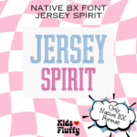 Jersey Spirit Native BX Font