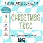 KDC - Christmas Tree for Hatch Embroidery 3