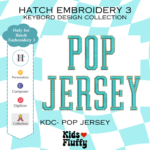 KDC - Pop Jersey for Hatch Embroidery 3