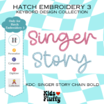KDC - Singer Story Chain Bold for Hatch Embroidery 3