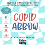 KDC - Cupid Arrow for Hatch Embroidery 3