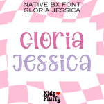 Gloria Jessica Native BX Font