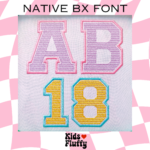 Varsity Native BX Font